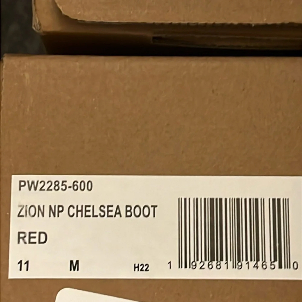 Pendleton Zion National Park Chelsea Rain Boots new red Women’s Size 11